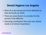 Do Not Neglect Your Oral Hygiene