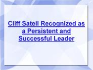 Clifford Satell - Haverford, Pennsylvania