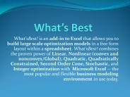 Lingo Lindo add to excel