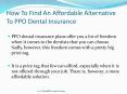 How To Find An Affordable Alternative To PPO Dental Insurance