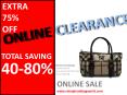 discount handbags shopping mall in USA