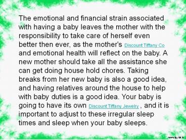 to have its own Discount Tiffany Jewelry