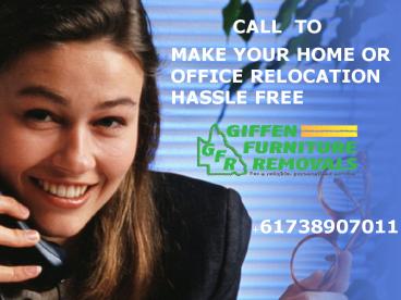 Make Your Home OR Office Relocation Hassle Free