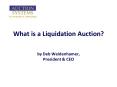 What is a Liquidation Auction?