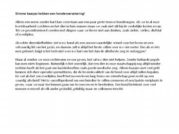 Slimme baasjes hebben een hondenverzekering!