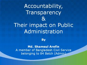 presentation player overlay