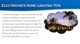 Electrician's Home Lighting Tips PowerPoint PPT Presentation