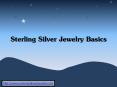 All About Sterling Silver Jewelry