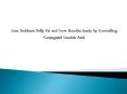 Lose Stubborn Belly Fat and Love Handles Easily PowerPoint PPT Presentation