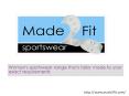 Womens sportswear PowerPoint PPT Presentation