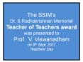 Felicitations to Prof. V. Viswanadham PowerPoint PPT Presentation