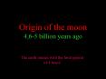 Origin of the moon (The naked trurth) PowerPoint PPT Presentation