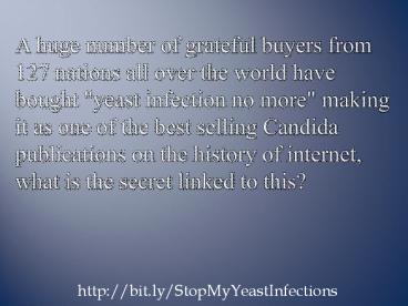 Treat Yeast Infection