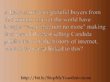 Yeast Infection Cure