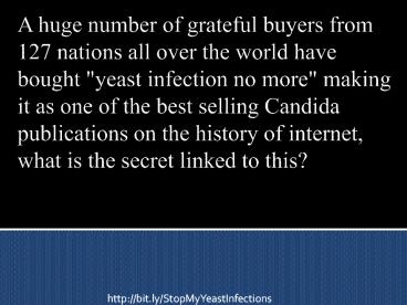 Yeast Infection Symptoms