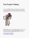 Free People