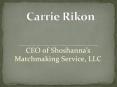 Carrie Rikon PowerPoint PPT Presentation
