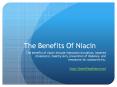 Niacin Benefits PowerPoint PPT Presentation