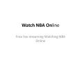 Watch NBA Online