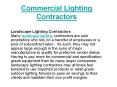 Commercial Lighting Contractors PowerPoint PPT Presentation