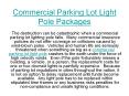 Commercial Parking Lot Lighting Pole Packages PowerPoint PPT Presentation