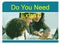 Do You Need Extra Help? PowerPoint PPT Presentation