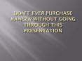 Don't EVER Purchase Kangen Without This PowerPoint PPT Presentation