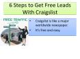 6 Steps to Follow to Receive Free Advertising from craigslist PowerPoint PPT Presentation