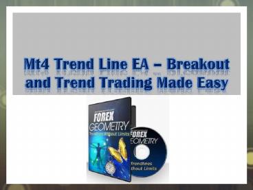 Trend Line EA