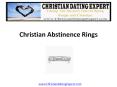 Christian Abstinence Rings PowerPoint PPT Presentation
