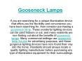 Gooseneck Lamps PowerPoint PPT Presentation