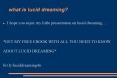what is lucid dreaming? and how can become lucid PowerPoint PPT Presentation