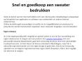Sweaters Bedrukken PowerPoint PPT Presentation