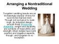 Arranging a Nontraditional Wedding PowerPoint PPT Presentation