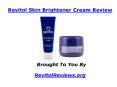 Revitol Skin Brightener Cream Review