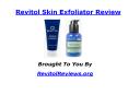 Revitol Skin Exfoliator Review
