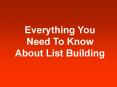 Get really effective list building course & start building your list immediately! PowerPoint PPT Presentation