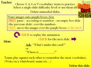 Interactive TEFL Game: Chase the Vocab