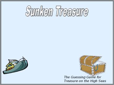 Interactive TEFL Game: Find the Treasure