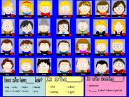 Interactive TEFL Game: Guess Who?