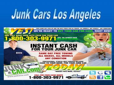 Junk Cars Los Angeles