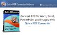 Quick PDF Converter PowerPoint PPT Presentation