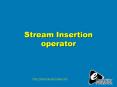 Computer Notes - Stream Insertion operator PowerPoint PPT Presentation