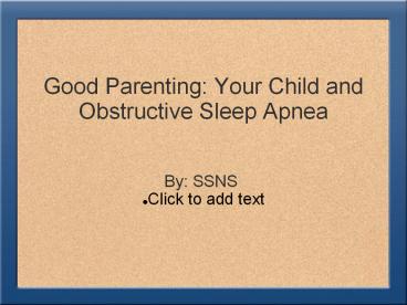 Sleep Apnea Cures