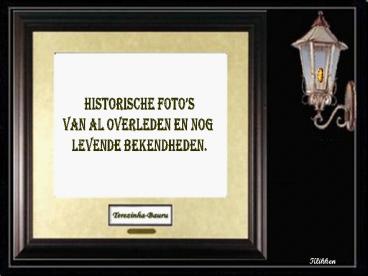 Historische foto's