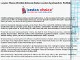 London Choice (R) Adds Britannia Suites London Apartments to Portfolio
