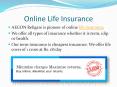 Online Life Insurance