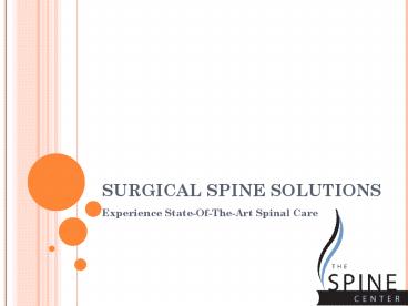 Lookinfg for a Quality Spine Surgeon?