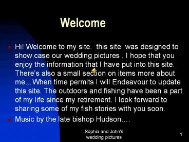 Sophia James wedding album