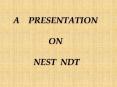 Visual testing ,Liquid penetrant testing ,Magnetic particle testing,Radiography testing,Ultrasonic testing,non destructive testing,ndt training,ndt course,ndt in chennai,ndt institute. PowerPoint PPT Presentation